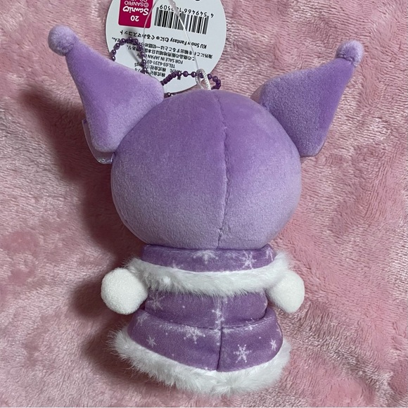 Sanrio Kuromi 50th Anniversary Snow Fantasy Mascot Plush - Picture 7 of 8